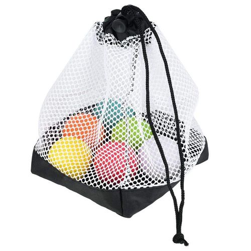 Broco Nylon Mesh Pouch 36 Cordonnet Golf Balls Holder Storage Bag Net Golf Accessories