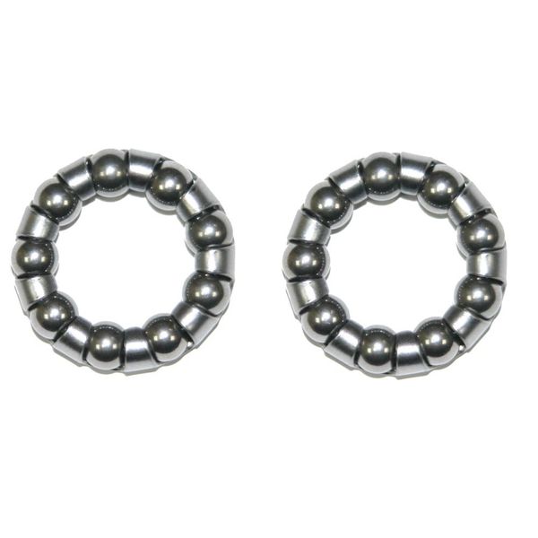 2 x Weldtite 1/4" Bottom Bracket Caged Precision Bearings