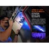 Fenix WF25RM 3000 Lumen Flashlight with UV Light and Charging Cradle