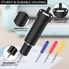 Scoring Stylus 30/45/60° Metal Cutting Blades and Case Compatible with Cricut