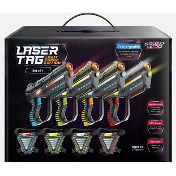 Rechargeable Laser Tag Set for Kids Teens & Adults Open Box