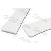 86" x 4" Universal Painted White Side Skirt Extension Rocker Splitters Lip 6pcs