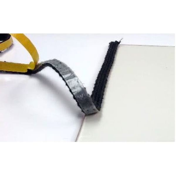 All Stoves Black Glass Replacement 8mm x 2m Self Adhesive Ladder Channel Seal Flat Tape