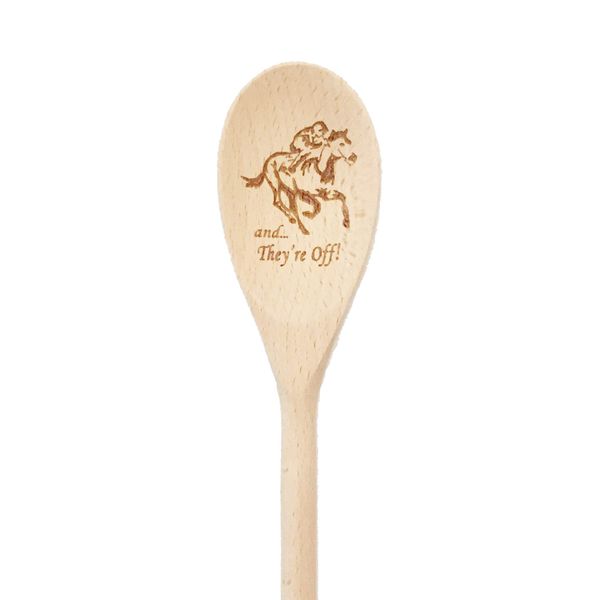 And They're Off Derby Wooden Spoon