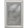 Lawrence Frames 11646 Polished Silver Plate 4x6 Picture Frame - Bead Border Design