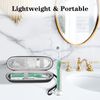 ProCase Hard Travel Case for Electric Toothbrush Oral-B Pro 1000 8000/ Philips Sonicare 5100 6100, Carrying Case Holder Container for Battery Toothbrush, Mesh Pocket for Accessories (Case Only) –Black