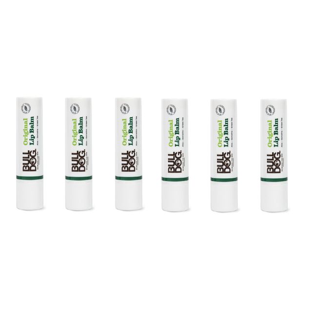 Bulldog Original Lip Balm, 0.15 oz (6 pack)