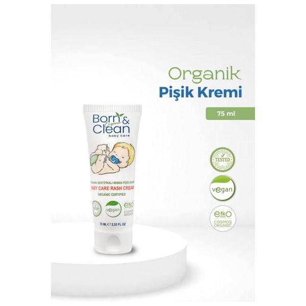 Organik Pişik Kremi 75ml - Sarı Kantaron Özlü