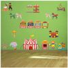 azutura Carousel Circus Wall Sticker Set available in 8 Sizes Digital