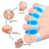GWAWG 3 Pairs Toe Separator Toe Dividers Stretchers Spacers Use for Manicure Relaxing Toes for Men Women