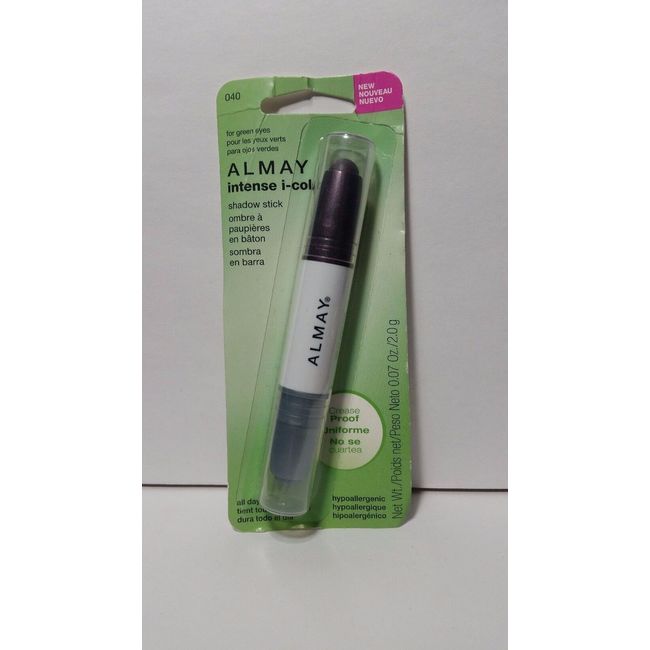 Almay intense i-Color Shadow Stick Eye Shadow for Green Eyes #040 Sealed Damaged