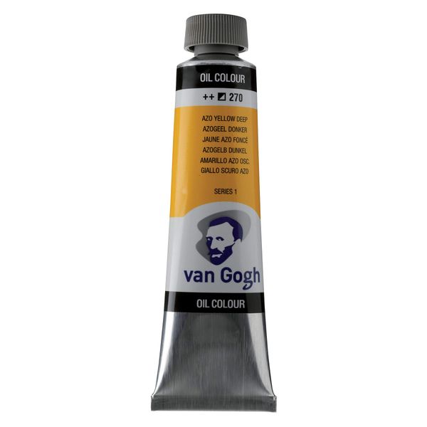 Van Gogh Paint Oil YEL DP, AZO Yellow Deep, One Size