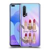 Head Case Designs Lipstick Collection Makeup Obsession Soft Gel Case Compatible With Huawei Nova 6 / 5G