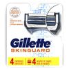 Gillette SkinGuard Sensitive Razor Blade Refills, 4 Blades