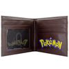Pokemon Eevee 133 Multiple Character Brown ID & Card BI-FOLD Wallet