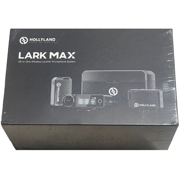 Hollyland Lark Max Duo Wireless Lavalier Microphone System DSLR iPhone Android