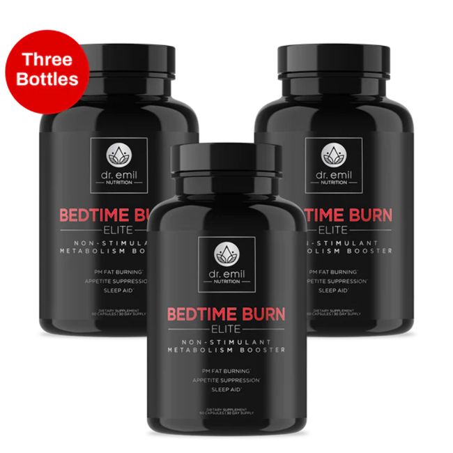 Bedtime Burn Elite Value Pack - 3 Bottles