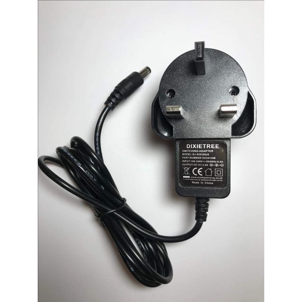 Replacement for Switching AC/DC Power Adapter Model GFP121K-050200-1 5V 2A