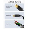 CableCreation USB-C to USB-B 3m Printer Cable - Compatible with Mac, Yamaha, Casio Digital Piano, MIDI Controller, DJ Controller - Black