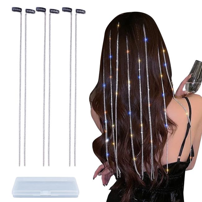 Rhinestone Hair Extensions 