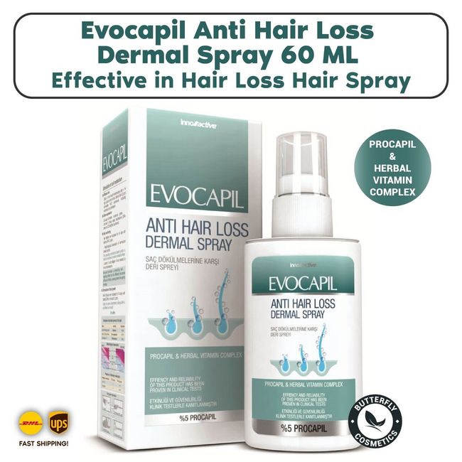 Evocapil Anti Hair Loss Dermal Sprey 60 ML Effective in Hair Loss Hair Spray