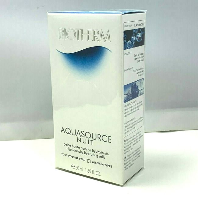 Biotherm Aquasource Nuit High Density Hydrating Jelly 50ml/1.69fl.oz. NEW IN BOX