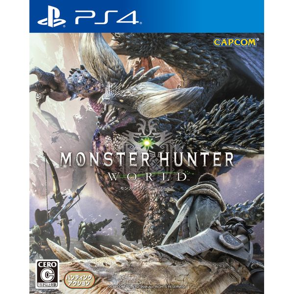 PS4 Monster Hunter: World (Includes "Origin Series" and "Tail Wind Stone" Product Code)