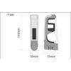 MITSUBA BS-004WT Guard Dog Dial Lever Lock, White