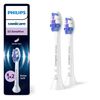 Philips Sonicare S2 Sensitive, Genuine Replacement Toothbrush Heads, White, 2 Pack, HX6052/87