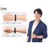 phiten Bracelet X50 - Silicone Hybrid - Black