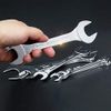 TOOLSTAR Open-End Spanner,1PCS Metric Double Open-End Spanner Wrenches Hand Tool Screw Driver Repair Tools (13x16mm)