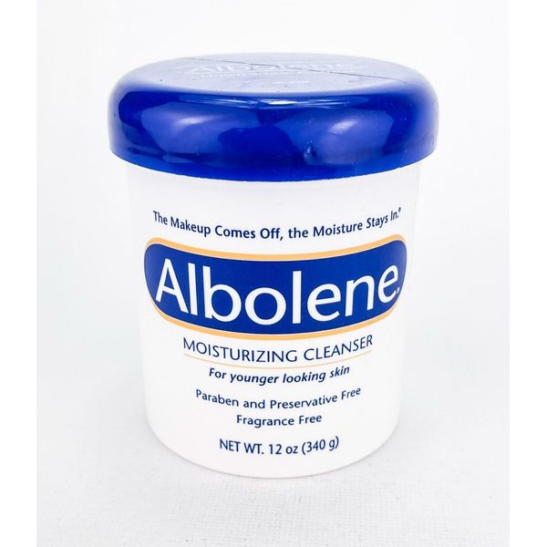 Albolene Face Moisturizer and Makeup Remover Facial Cleanser 12 Ounces