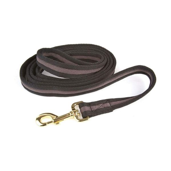 Hy Soft Webbing Lead Rein without Chain - Navy