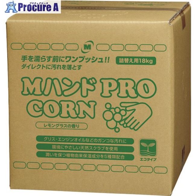 Midori Anzen Hand Cleaner M Hand PRO/CORN 18KG Refill BIB Container<br> MHAND-PRO/CORN-18KG 1 piece<br><br> ▼115-6461<br><br> [Cash on delivery payment not possible]<br>