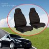 A3 04 on Black frontront Waterproof Nylon Car Seat Covers Protectors