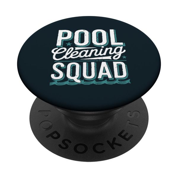 Pool Cleaning Team PopSockets Adhesive PopGrip