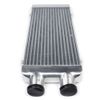 Universal Intercooler Same One Side 3 inch Inlet & Outlet 31"X13"X3" Aluminum