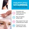 Liquid Collagen Peptides for Women - Complex with Biotin Vitamin, Hydrolyzed Keratin Protein and Saw Palmetto - Comprehensive Formula for Hair, Skin, and Nails Wellness - 2fl oz (Pack of 2)