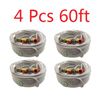 *4 x 60 Feet HD Security Camera Video & Power BNC Cable for Surveillance System