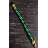Handmade "Solomon Cobra Variation" Paracord Bracelet (Green 2)