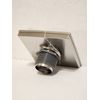 6" Square Shower Drain, Stainless Steel Tile Insert Grate Includes Hair Strainer