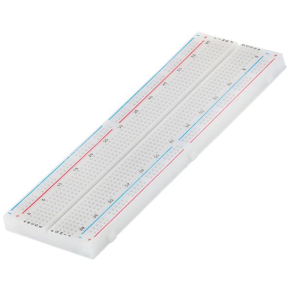Breadboard, Solderless Circuit Board, Large and Small Sizes, for Electronics Projects (Full-size, 3)