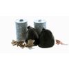 HO Trashy Set...Garbage Cans, Bags and Trash HO scale Finished Models 1/87
