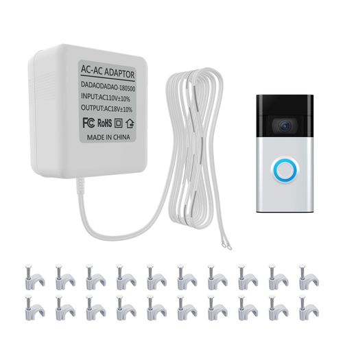 Doorbell Transformer 16-24 vac Ring Doorbell Transformer Ring Video Doorbell Ring Doorbell Chime Ring Doorbell Wired Ring Battery Doorbell Ring Wired Doorbell Ring Chime for Ring Video Doorbell(196in)