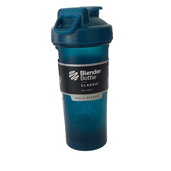 BlenderBottle Classic Shaker Bottle for Protein Shakes and Pre Workout 28OZ