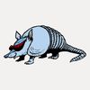 CafePress Cool Armadillo Unique and Funny Shot Glass