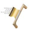 BOZONLI Copper Brushed Cabinet Handles Kitchen Drawer Knobs, Modern Bathroom Cabinet Knobs 160mm Hole Centers Square Cupboard Door Handle 2 Pack