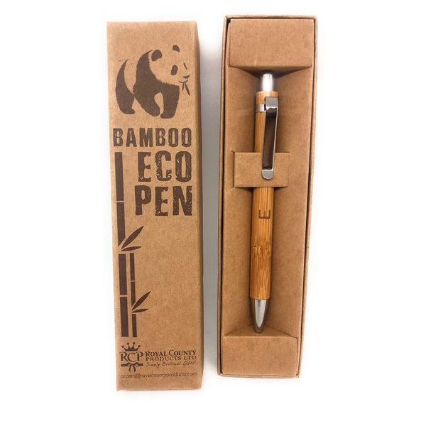 Royal County Personalised Bamboo Pens - Eco Friendly - E