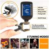 Clip-on Guitar Tuner for String Instrument Digital Electronic Tuner LCD Display