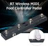 Wireless MIDI Foot Controller Rechargeable Pedal with APP Control